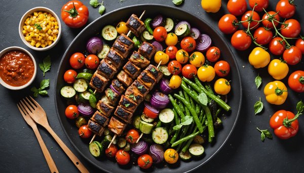 Comment réaliser un barbecue parfait avec des légumes marinés ?
