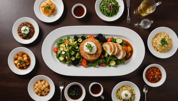 Le rôle de la présentation des plats dans la cuisine équilibrée au restaurant