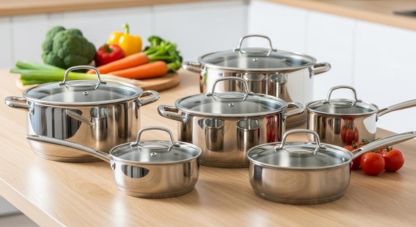 batterie de cuisine en inox : la référence des ustensiles pour une cuisson saine